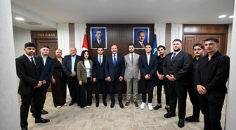 Anahtar Parti Genel Başkanı Ağıralioğlu, Ufuk Üniversitesi heyetini ağırladı