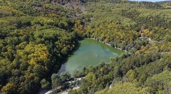Ankara Çubuk'taki Karagöl Tabiat Parkı, son sıcak günlerde doğaseverlerin uğrağı oldu