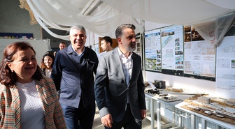 Bursa Büyükşehir Başkan Vekili Biba, BUÜ Mimarlık öğrencilerine deneyimlerini anlattı