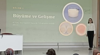 Düzce İl Milli Eğitim Müdürlüğü velilere beslenme çantası eğitimi verdi