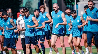 Erzurumspor FK, yarın Alanyaspor'a konuk olacak maçın hazırlığını Belek'te tamamladı