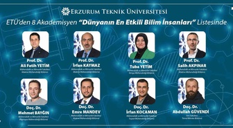 ETÜ'den 8 akademisyen Stanford'un en etkili bilim insanları listesine girdi