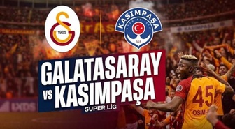 Galatasaray Kasımpaşa maçı ne zaman, saat kaçta, hangi kanalda, Galatasaray Kasımpaşa muhtemel 11'leri açıklandı mı?