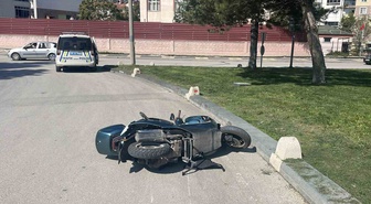 Karaman’da otomobille motosiklet çarpıştı: 1 yaralı