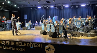 Kayseri'de Hava Bakım Fabrika Müdürlüğü'nün 100. yılında Cazın Kartalları sahne aldı