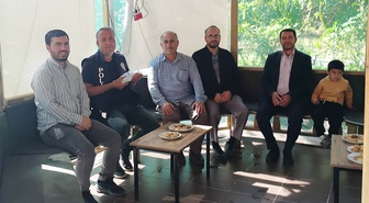 Keban'da din görevlileri gazileri ziyaret etti