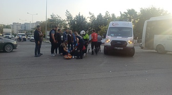 Kilis'te iki motosikletin çarpıştığı kazada sürücü H.K. ağır yaralandı