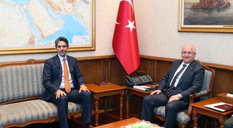 Milli Savunma Bakanı Güler, Katar'ın Ankara Büyükelçisi Al-Henzab ile bir araya geldi