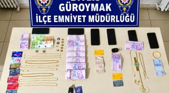 Sahte altın satıp 412 bin lira haksız menfaat sağlayan 6 şüpheli Bitlis'te yakalandı