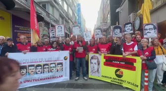 Samsun'da Devrimci 78'liler Derneği, Necdet Adalı'yı idamının 46'ncı yılında andı