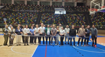Samsun Tekkeköy'de öğretmen ve kamu personeli pickleball öğrendi
