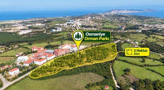 Sinop'taki 3 hektarlık Osmaniye Orman Parkı'nda çalışmalar yüzde 70'e ulaştı