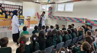 Sinop Türkeli'de ilkokul öğrencilerine kuduz hastalığı ve korunma yolları anlatıldı