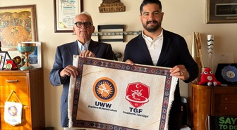 TGF Başkanı Taha Akgül, UWW Başkanı Lalovic ile İsviçre'de UWW seçimlerini görüştü