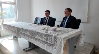 Tokat Pazar Kaymakamı Demir, Tarım ve Orman Müdürlüğünde üretici sorunlarını ele aldı