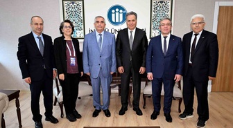 Türk Fizyolojik Bilimler Derneği heyeti, Malatya'da Rektör Akpolat'ı ziyaret etti