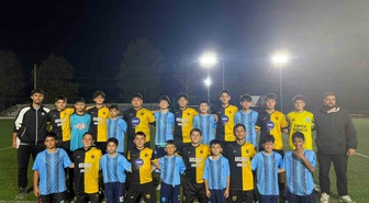 1299 Bilecik Spor Kulübü, U14 hazırlık maçında Kurşunlu Spor'u 4-2 mağlup etti