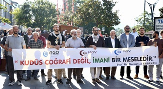 AGD Giresun Şubesi, Gazze saldırılarının 3. yılı için program düzenledi