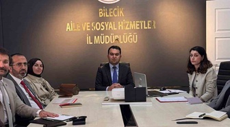 Bilecik Aile ve Sosyal Hizmetler İl Müdürlüğü psikososyal destek toplantısı düzenledi