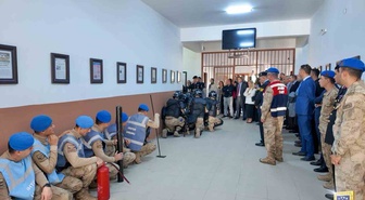 Çanakkale'de jandarmaya 48 kursiyer için Ceza İnfaz Koruma Hizmetleri Kursu verildi