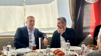 Gençlerbirliği ile Amed Sportif Faaliyetler başkanları maç öncesi kahvaltıda buluştu