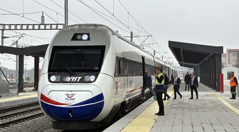 Hızlı tren, Edirne-Çerkezköy arasında ilk seferini yaptı