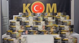 Isparta'da operasyonda 24 bin bandrolsüz makaron, bin 180 kaçak sigara ele geçirildi
