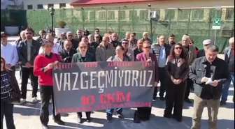 Kars'ta 10 Ekim Ankara Gar Katliamı'nda yaşamını yitiren 104 kişi anıldı