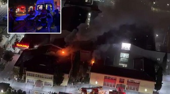 Koşuyolu Yüksek İhtisas Eğitim ve Araştırma Hastanesi’nde yangın