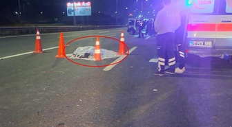 Önce otomobile sonra bariyerlere çarptı! Sonrası tam bir facia