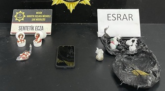 Mersin'de uyuşturucu operasyonunda 1 şüpheli tutuklandı, 28 gram esrar ele geçirildi
