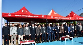 Samsun Vezirköprü'de 844 üreticiye buğday ve kanola tohumu ile gübre desteği verildi