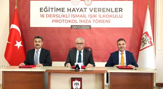 Sivas'ta yüzde 51 hibe ile 16 derslikli ilkokul için protokol imzalandı