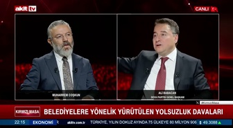 Babacan, Kamu İhale Yasası ve imar rantları için iktidar ve muhalefete çağrı yaptı