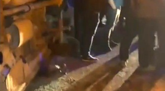 Batman-Hasankeyf kara yolunda yan yatan minibüsteki 6 yaralı hastaneye kaldırıldı