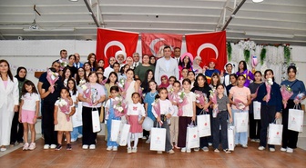 Hatay Dörtyol'da ebeveyn kaybı yaşayan çocuklara Kız Çocukları Günü etkinliği yapıldı