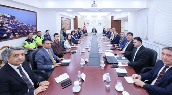 Mardin'de Kültür Yolu Festivali hazırlıkları Vali Akkoyun başkanlığında görüşüldü