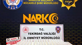 Tekirdağ'da uyuşturucu operasyonunda gözaltına alınan 30 şüpheliden 25'i tutuklandı