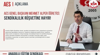 Anadolu Eğitim Sendikası mali teşvik ve barajlara karşı adil sistem çağrısı yaptı