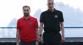 Bilecik İl Sağlık Müdürü Damkacı, Urla'daki toplantıda Bakan Memişoğlu ile görüştü