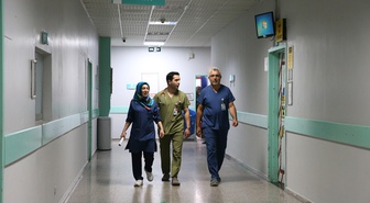 Kahramanmaraş'ta Sefa Sarıbıyık çocukluğunun geçtiği hastanede pratisyen hekim oldu