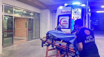 Karaman’da hafif ticari aracın çarptığı kadın yaralandı