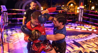 Manisa Alaşehir'de Geleneksel Muaythai Gecesi 18 milli sporcuyla yapıldı