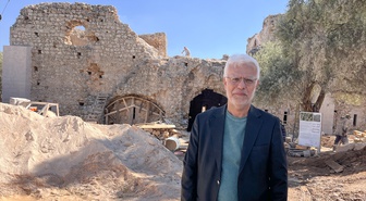 Muğla Milas'ta Beçin Antik Kenti'ndeki Kızılhan sosyal bilimler için restore ediliyor