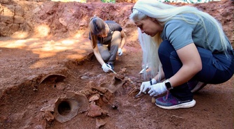 Ordu Kurul Kalesi kazılarında Dionysos kültüne ait buluntular ortaya çıkarılıyor