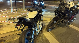 Tekirdağ Çorlu'da plakasız motosikletle ehliyetsiz sürücüye 300 bin TL ceza verildi