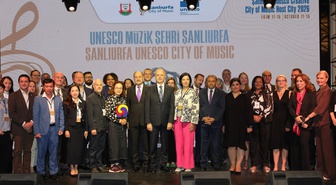 UNESCO Müzik Şehirleri Yıllık Toplantısı Türkiye'de ilk kez Şanlıurfa'da başladı