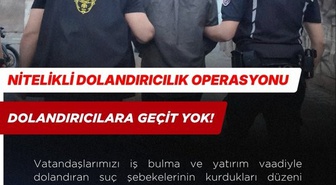 13 şüpheli Mersin'deki dolandırıcılık operasyonunda yakalandı, 360 kişi mağdur edildi