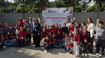 Amasya'da köy öğrencileri 'Yapay Zekadan Doğaya' projesiyle buluştu