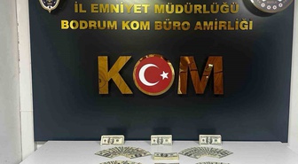 Bodrum'da sahte dolar operasyonunda şüpheli tutuklandı, 46 bin 200 dolar bulundu